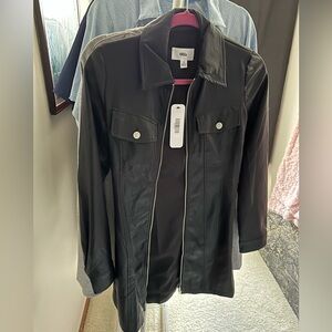 Vici leather coat